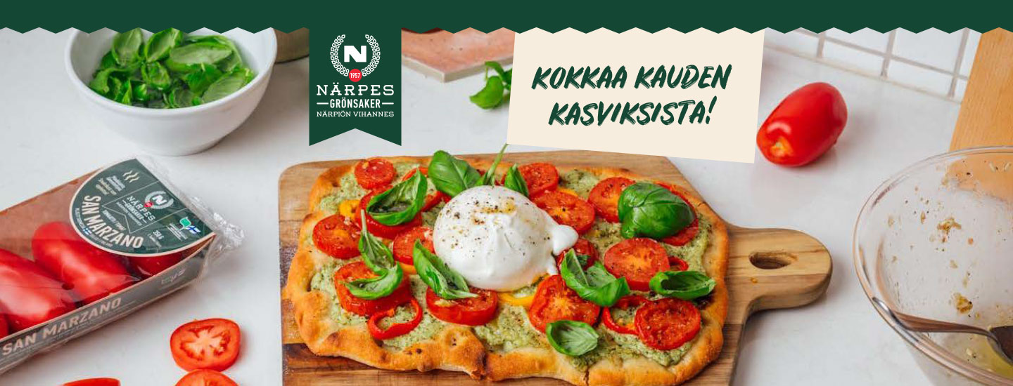 Testaa inspiroivimmat kasvisreseptit loppukesään