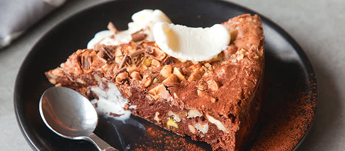 Suolapähkinäbrownie