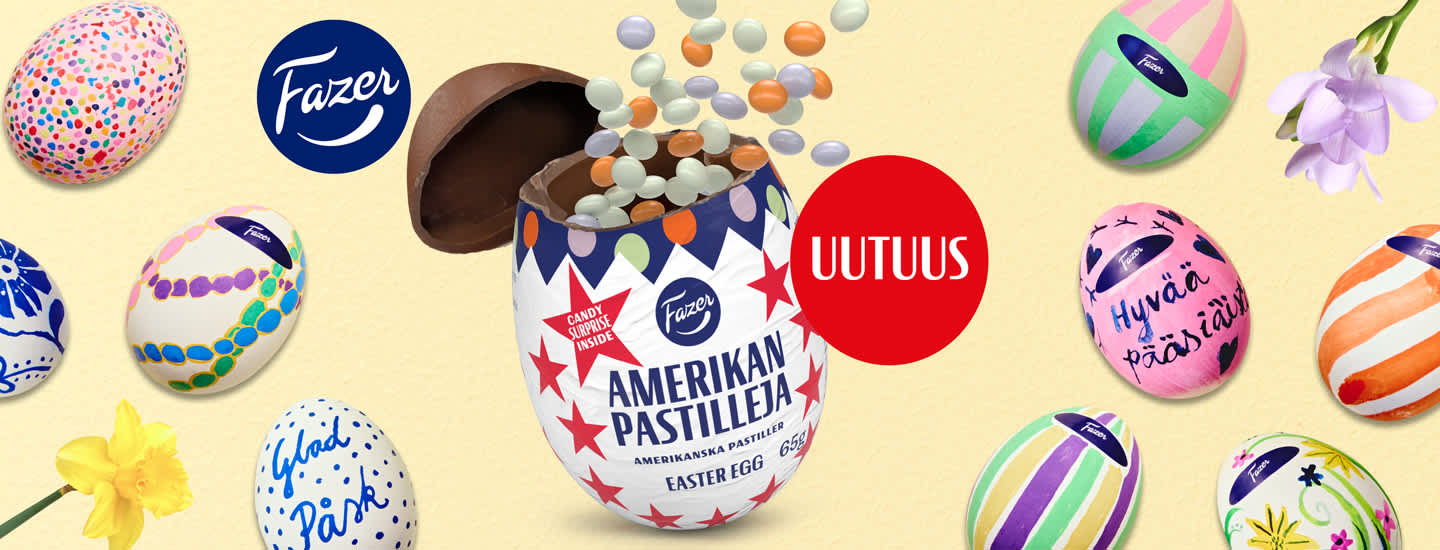 Herkullinen Fazer pääsiäisarvonta!