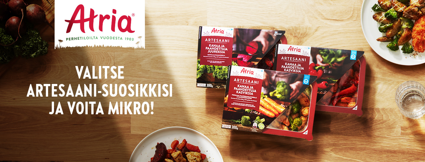 Valitse Artesaani-suosikkisi ja voita mikro!