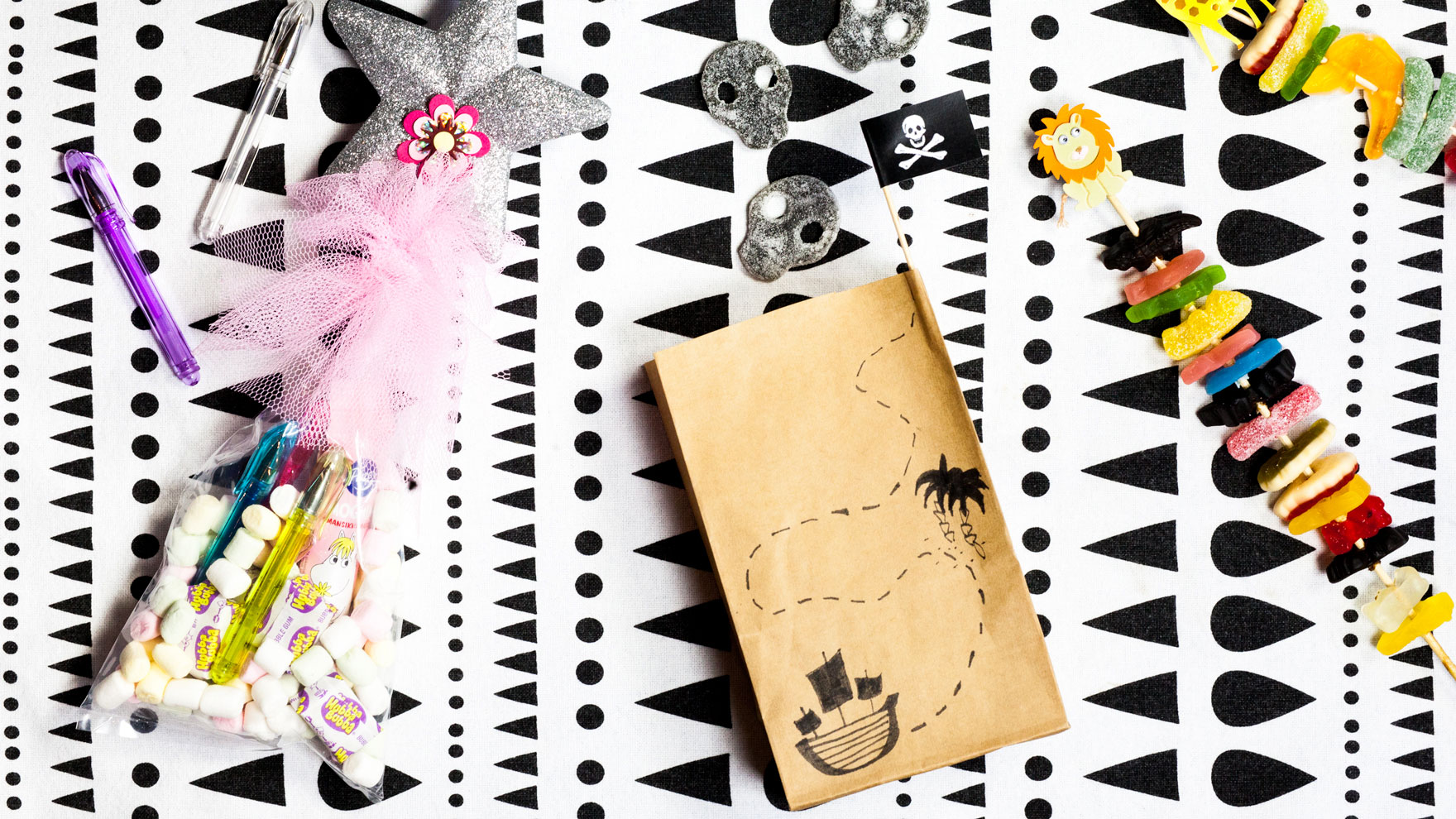 5 herkullista ideaa lastensynttäreiden lahjapussukoihin