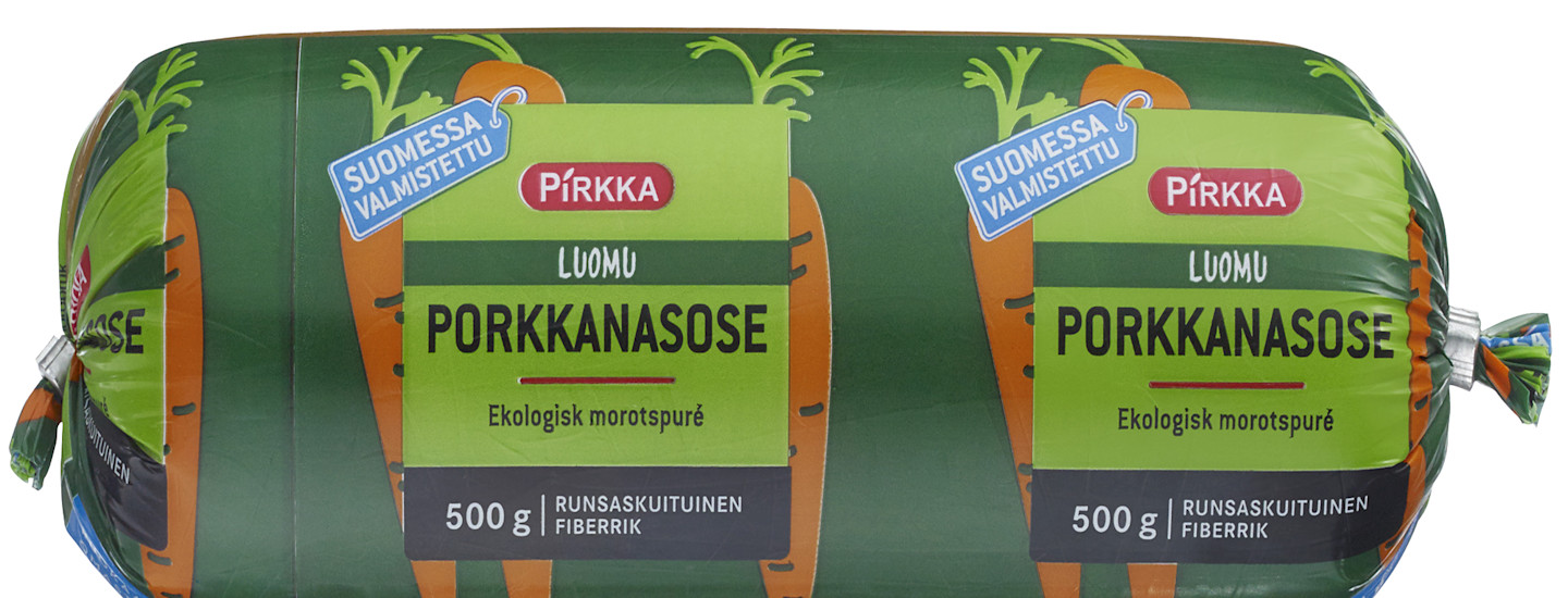 Kaikki irti Pirkka Luomu porkkanoista