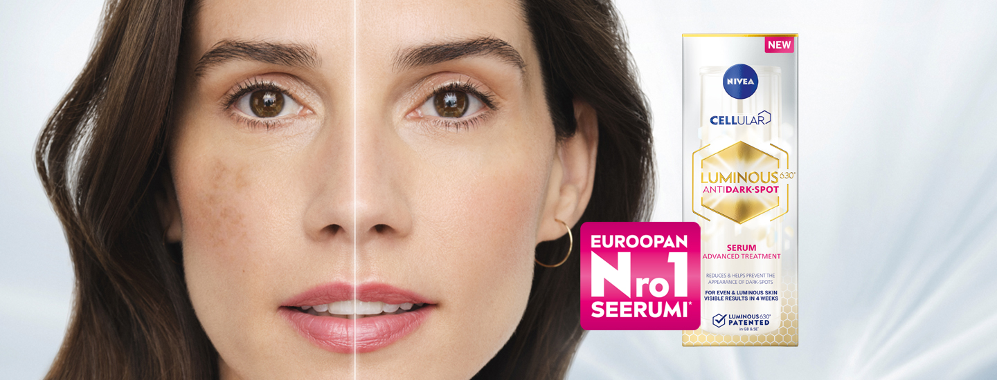 NIVEA CELLULAR LUMINOUS630 ANTI DARK-SPOT ADVANCED TREATMENT SERUM – EUROOPAN MYYDYIN KASVOSEERUMI!* 