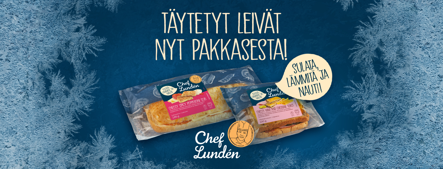 Chef Lunden pakasteleivät 1440x550