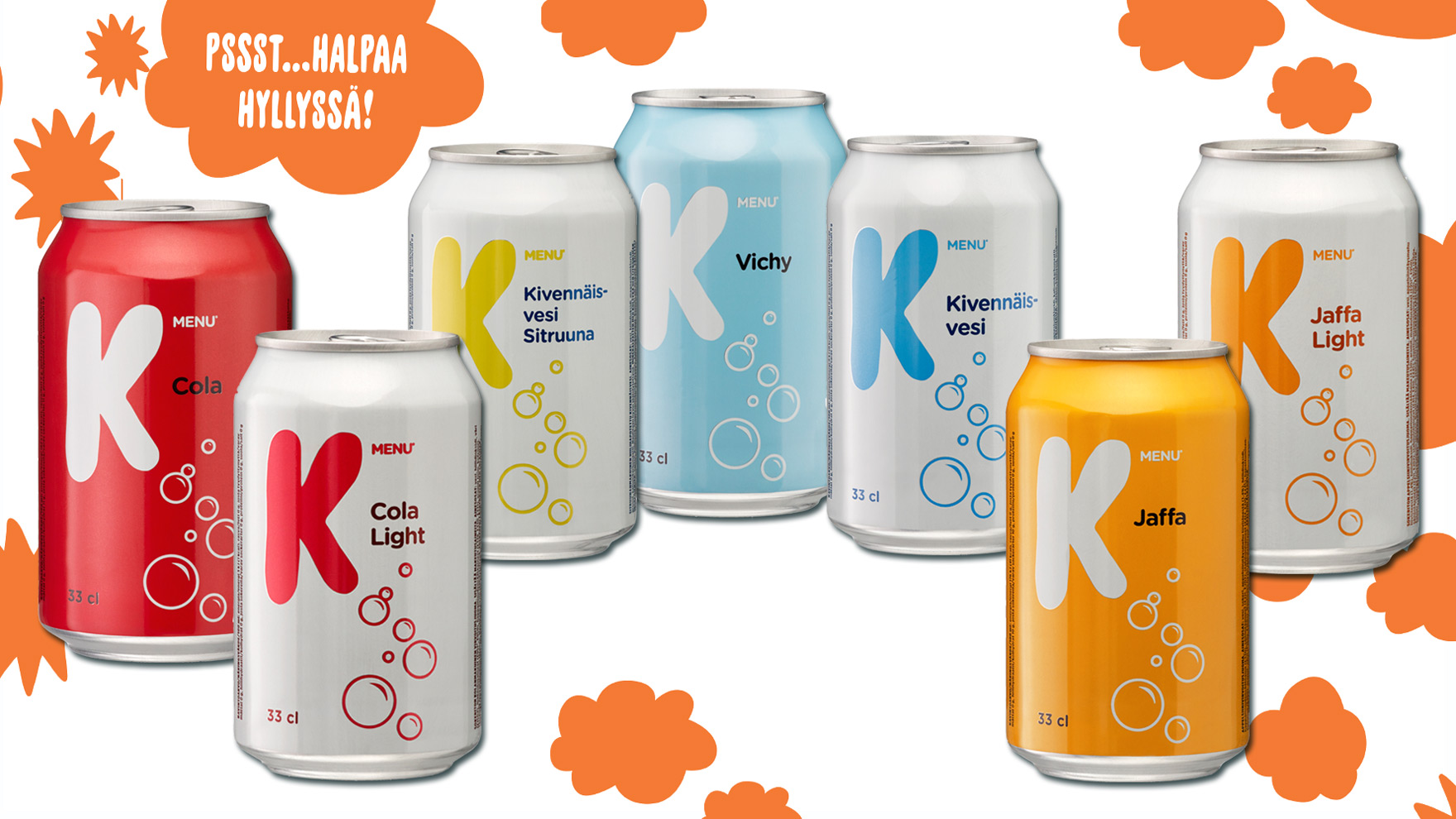 Kesän viilentäjät K-Menu-sarjasta