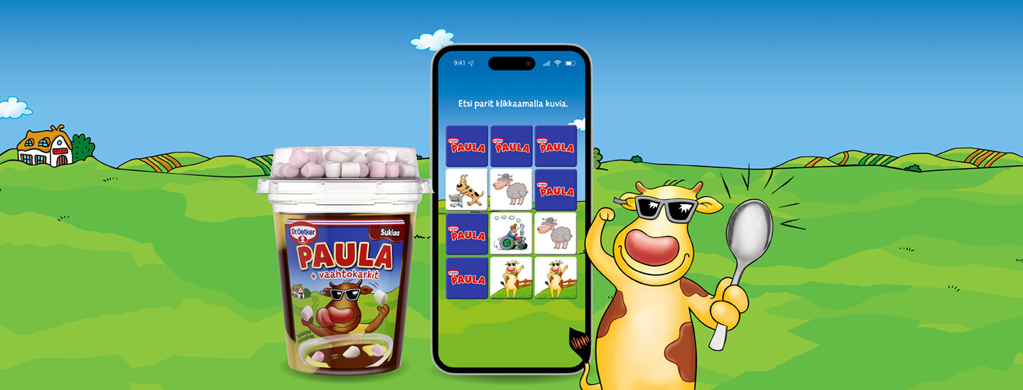Dr.Oetker Paula 1026 muistipeli kansikuva 1440x550