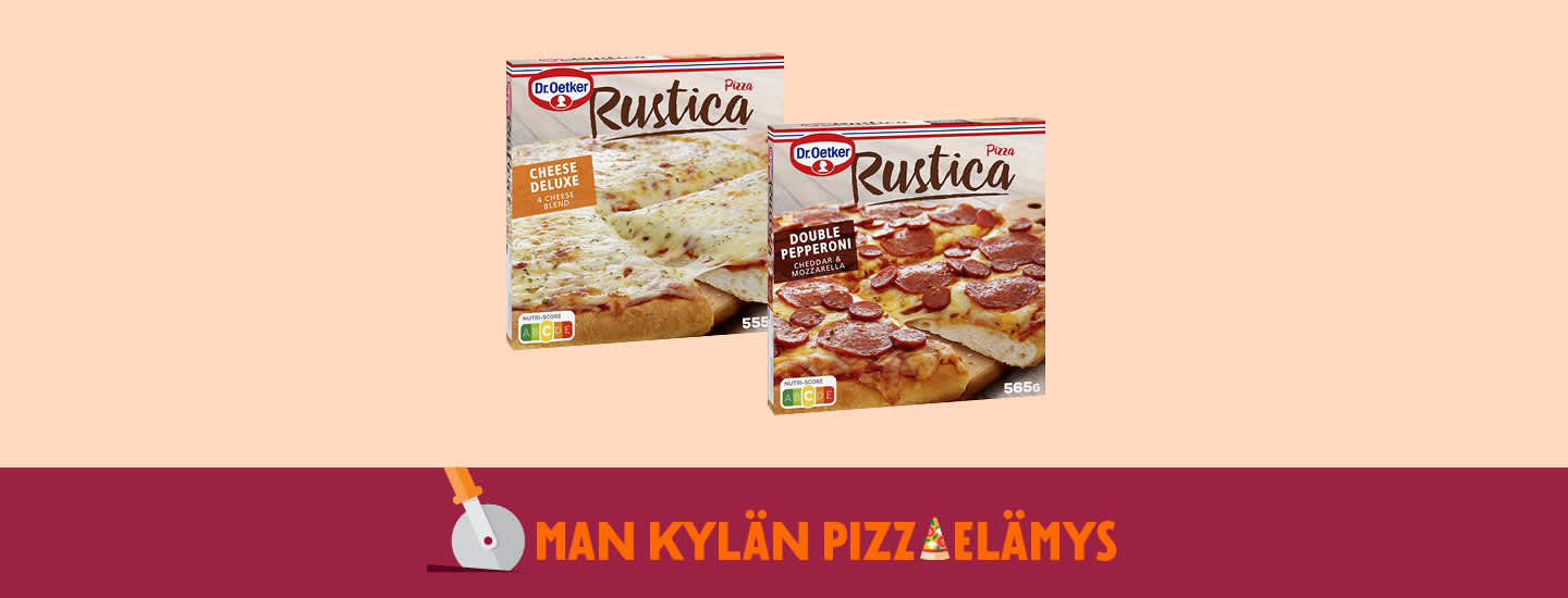 Oman kylän pizzaelämys - voita iPhone 17