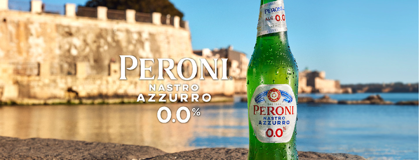 Täysin uusi PERONI NASTRO AZZURRO 0.0%