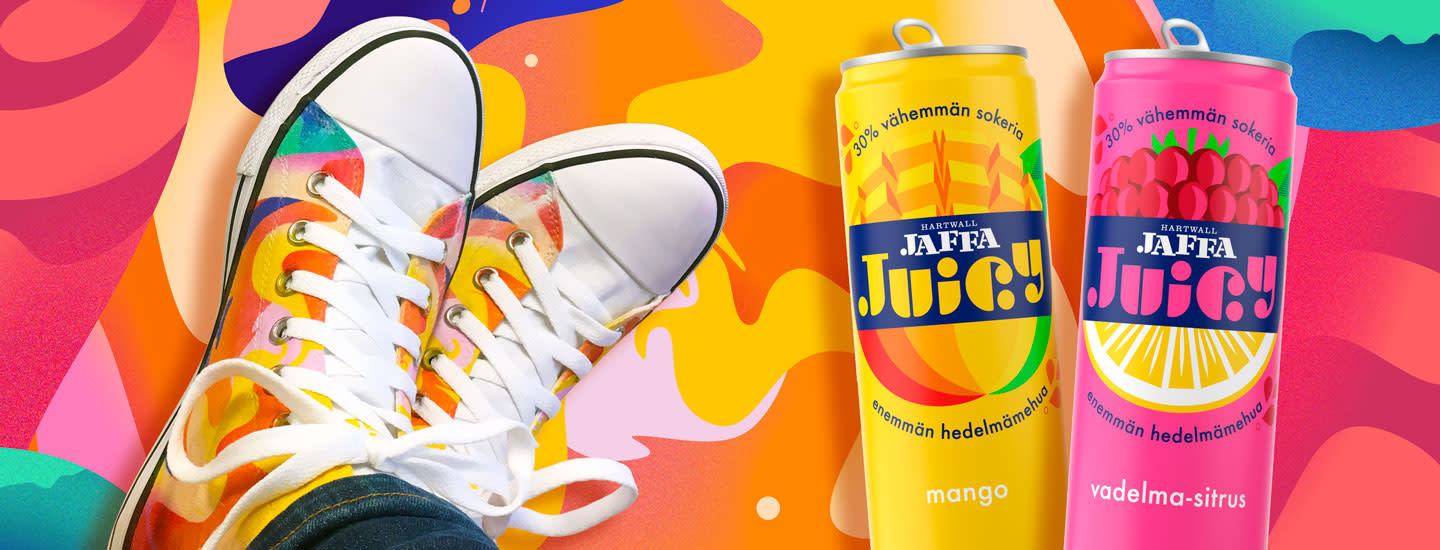 Voita coolit Juicy-tennarit tai korillinen juomaa!