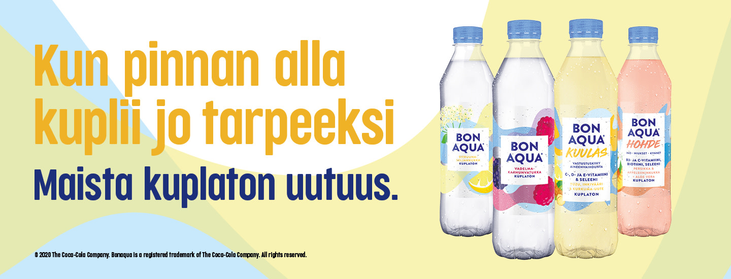 Voita neljä koria Bonaquan herkullisia uutuuksia!