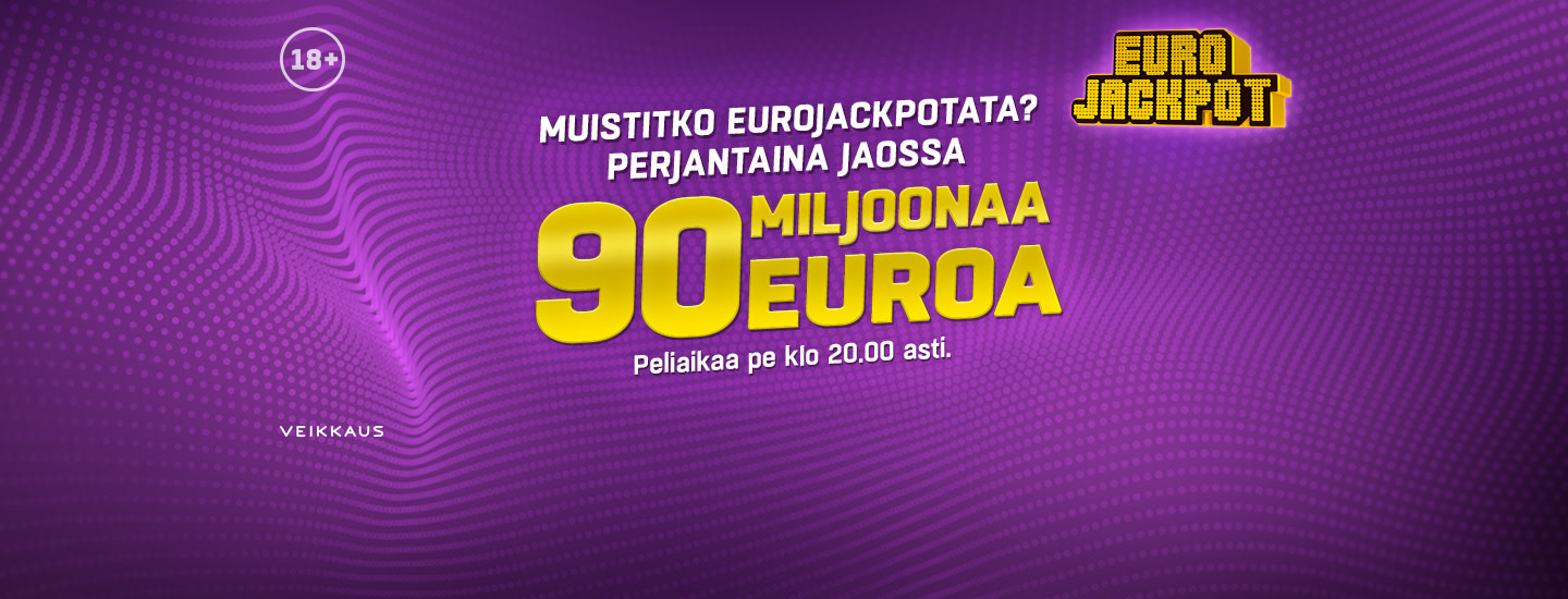 Eurojackpot K-Ruokakaupastasi