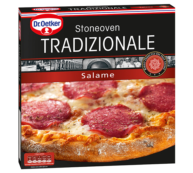 Tradizionale Salame pizza DrOetker_Traditzionale