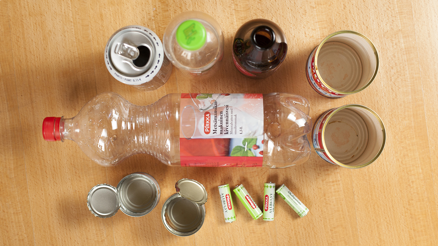 Vie kodin pakkausjäte Rinki-ekopisteeseen kierrätettäväksi