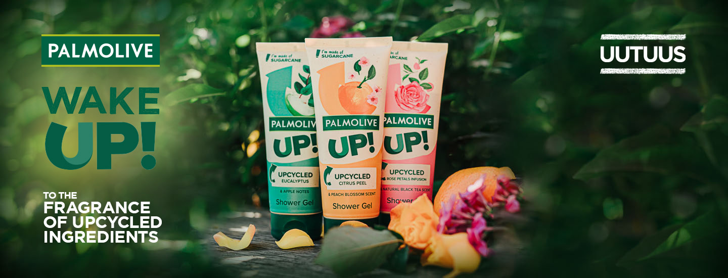 Ihastu uusiin Palmolive UP! -suihkusaippuoihin