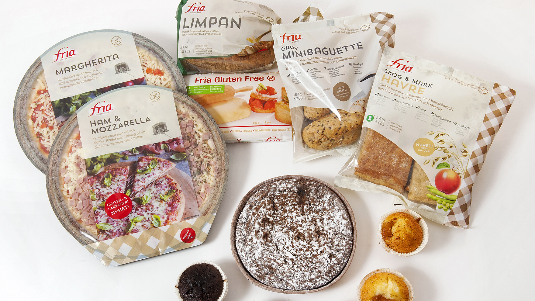 Fria – gluteenitonta kaikkiin makuihin