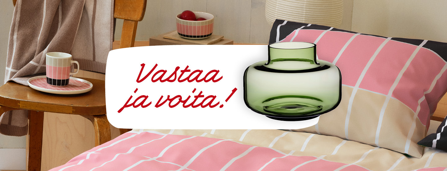 Marimekko-arvonnan Urna-maljakko -palkinto