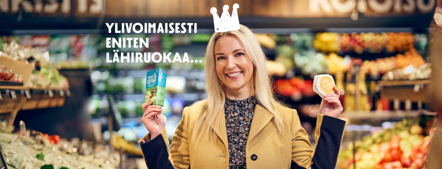 Lähiruoka – suomalaista elämää kauppasi hyllyllä