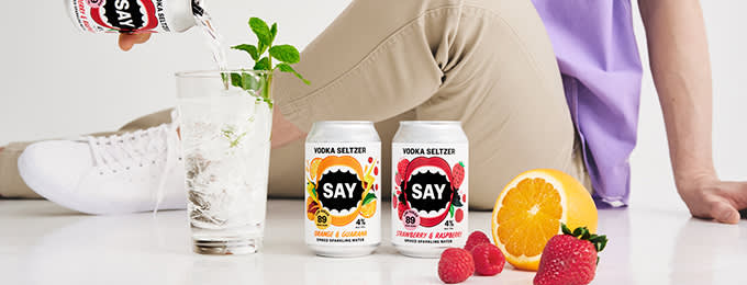 SAY Seltzer kuvituskuva