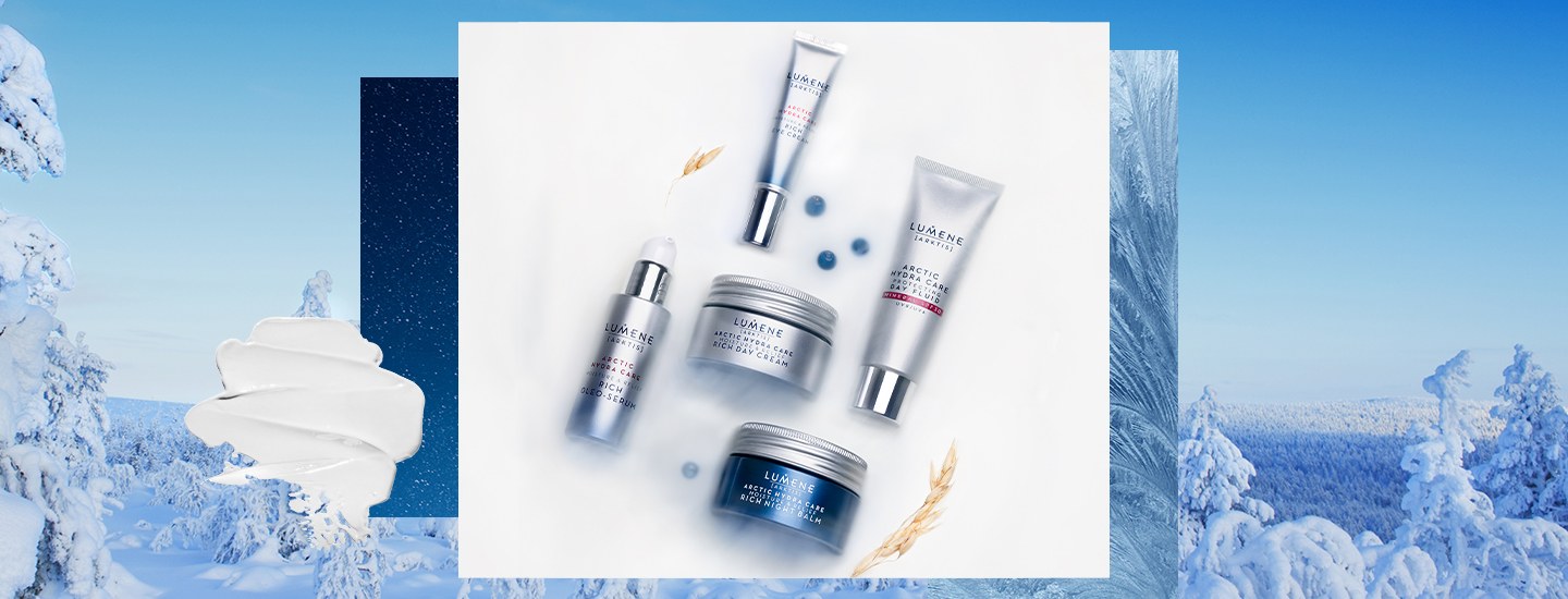 Hemmottele herkkää talvi-ihoa LUMENE [Arktis]-tuotteilla
