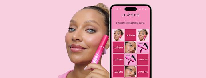 Lumene mascaran sovelluspeli