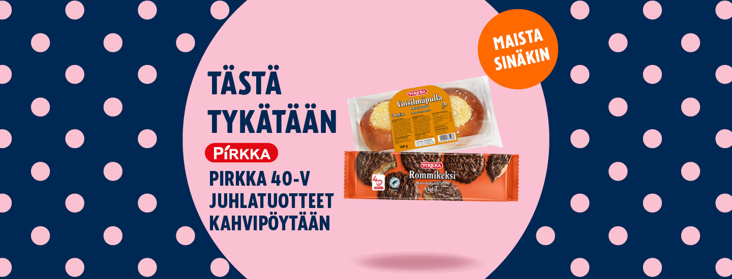 KSM verkkosivu-herobanneri 09 2026 Tasta tykataan Pirkka juhlatuotteet 1440x550 ID 40149