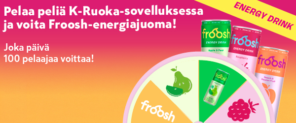 Fazer Froosh energiajuomat 
