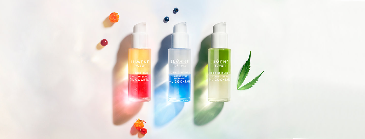 Lumenen kaksiosaiset öljytehohoidot avuksi kiristävään kuivuuden tunteeseen