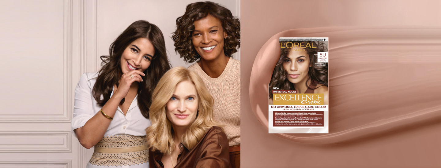 L’Oréal Parisin uudet hiusvärit sopivat kaikille ihon sävyille