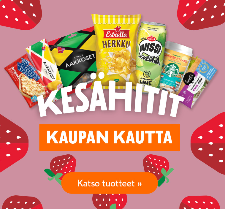 Kaupan kautta kesään K-Marketista