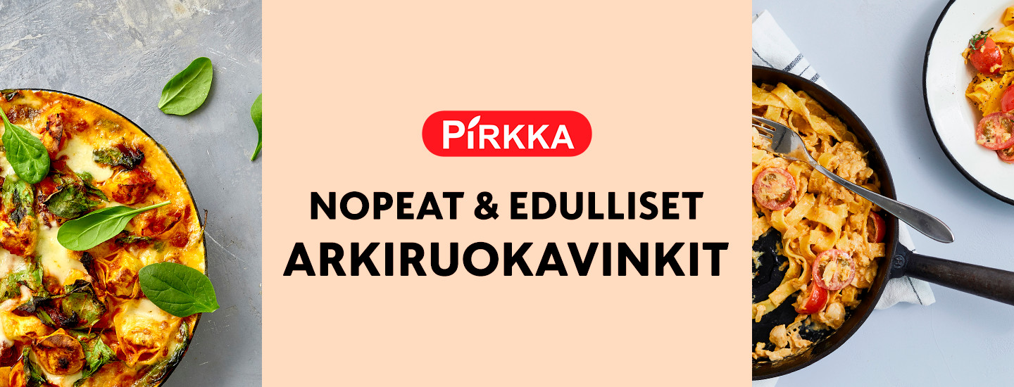 Superhelpot ja edulliset arkiruokavinkit