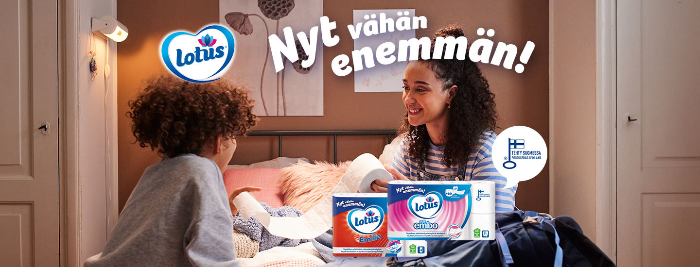 Nyt vähän enemmän!