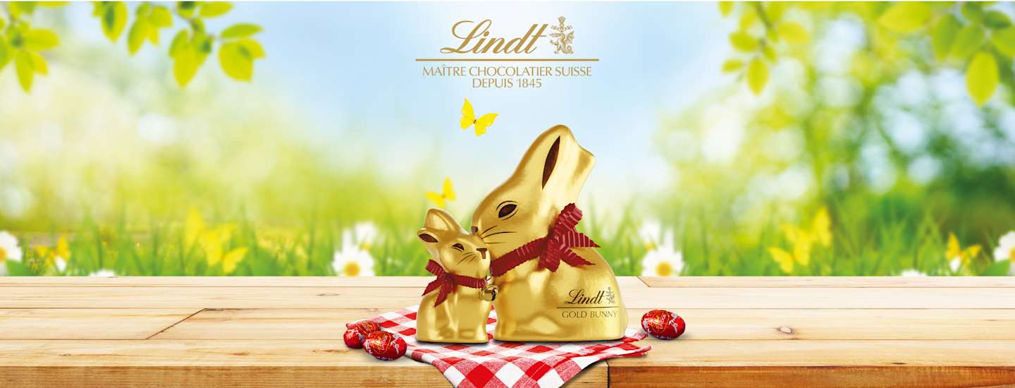 Osallistu arvontaan ja voita jättikokoinen Lindt GOLD BUNNY!