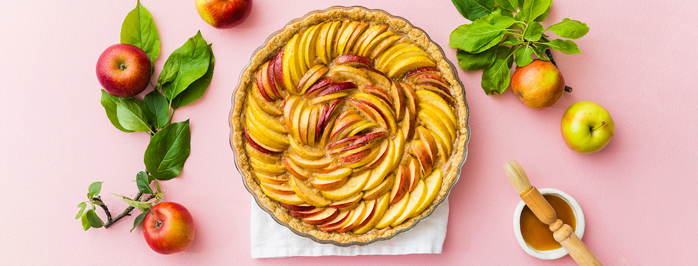 Mascarpone-omenapiirakka reseptikuva