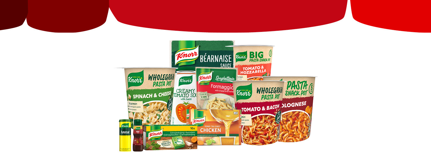 Helpot ja maistuvat Knorr-tuotteet