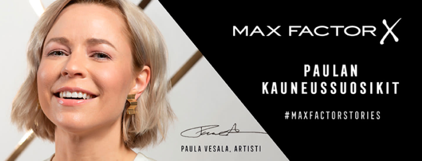 #maxfactorstories X Paula Vesala