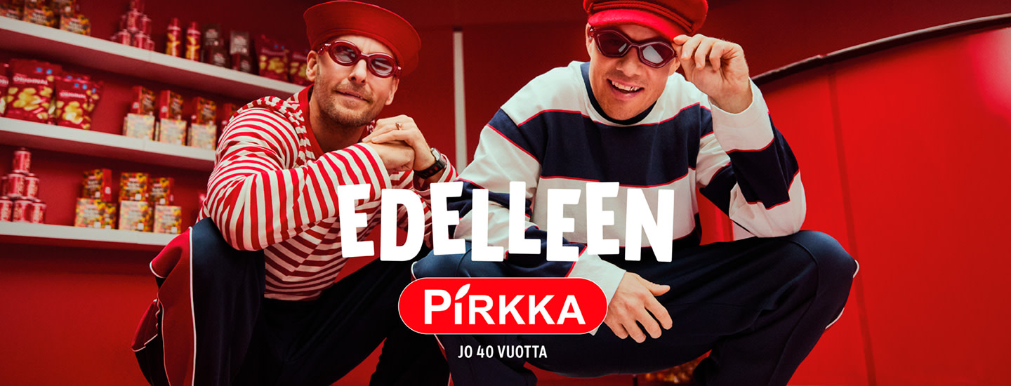 Pirkka 40v juhlavuosi 2026 JVG FirstChoiceCola header artikkelikuva 1440x550