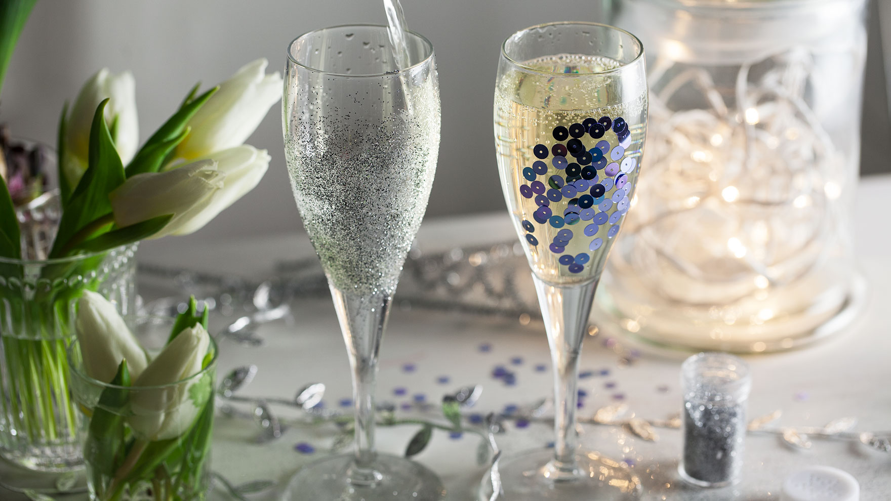 Kimaltavat koristeluvinkit uudenvuoden juhliin