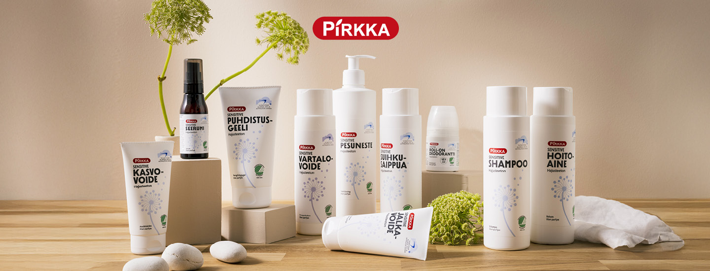 Uudet Pirkka Sensitive -ihon- ja hiustenhoitotuotteet nyt K-kaupoissa!