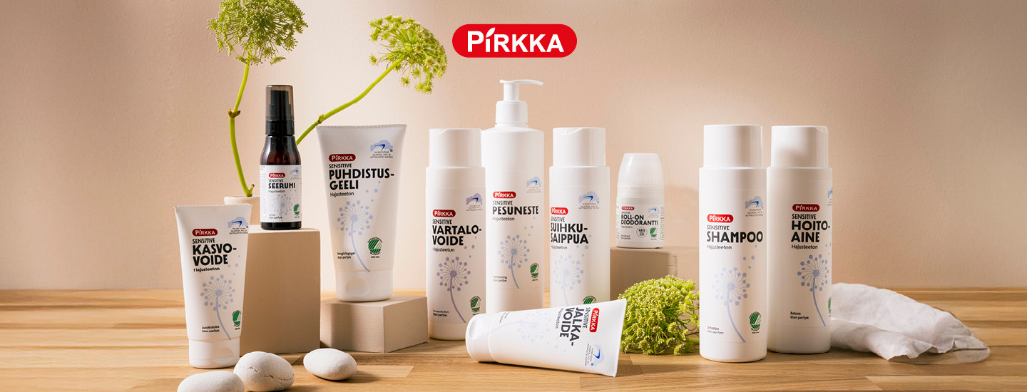 Uudet Pirkka Sensitive -ihon- ja hiustenhoitotuotteet nyt K-kaupoissa!