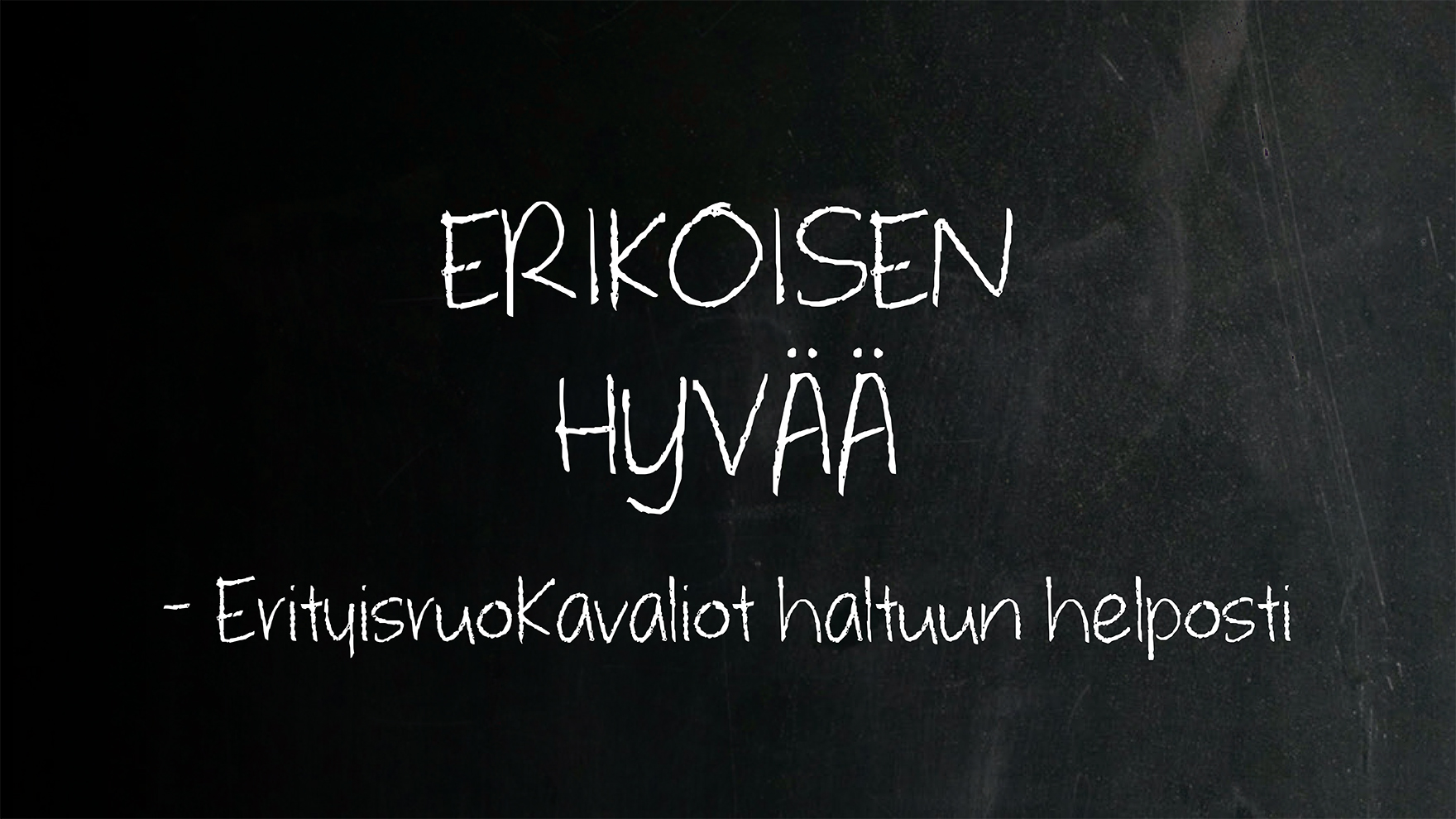 Usein kysytyt kysymykset: erityisruokavaliot