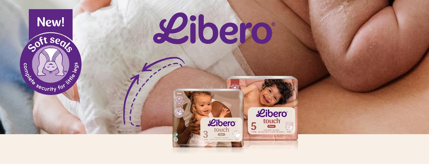 Libero Touch – erittäin hellävarainen ja pehmeä vaippa vauvallesi