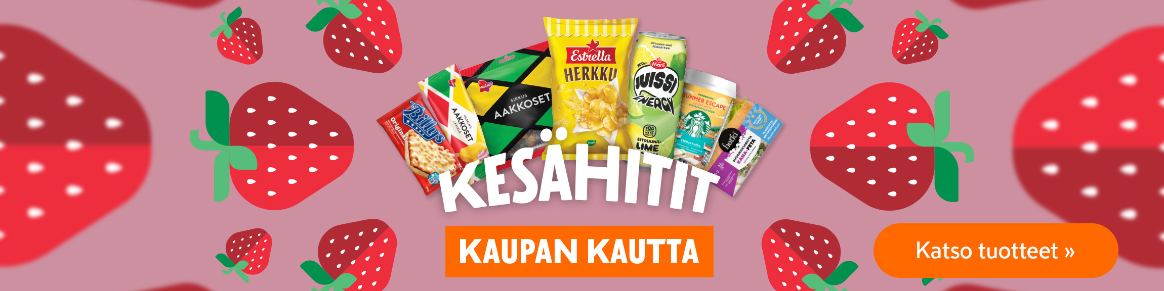 Kaupan kautta kesään K-Marketista