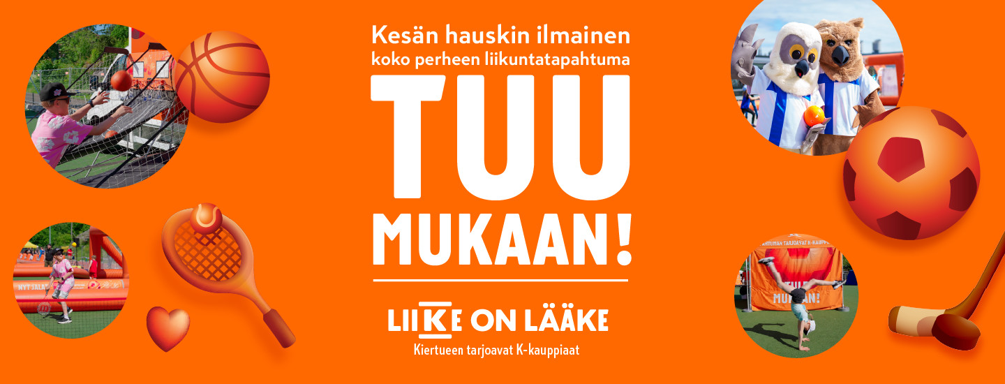 Liike on lääke headerkuva