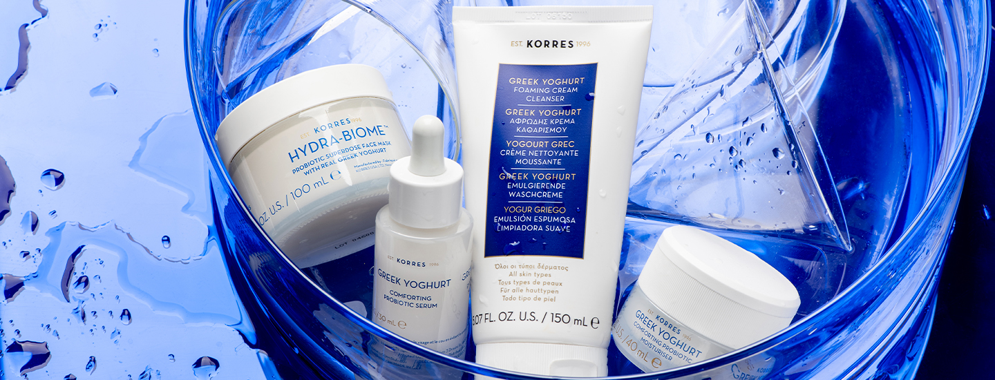 UUTUUS KORRES Greek Yoghurt -kasvolinja kosteuttaa ja ravitsee ihoa jopa 48h ajan