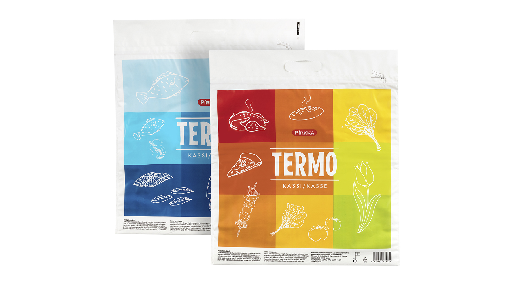 Pirkka termokassit valmistetaan Suomessa