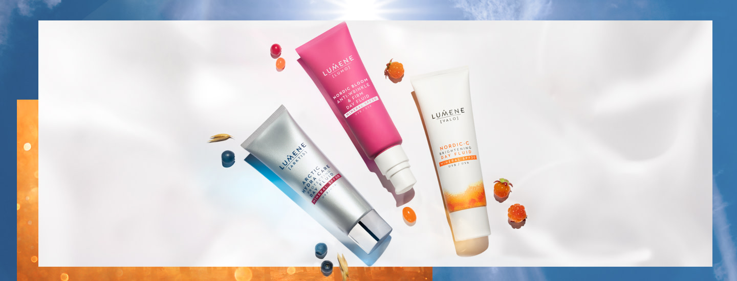 Lumene uudet päivävoiteet - ihosi parhaaksi mineraaliaurinkosuoja SK 30