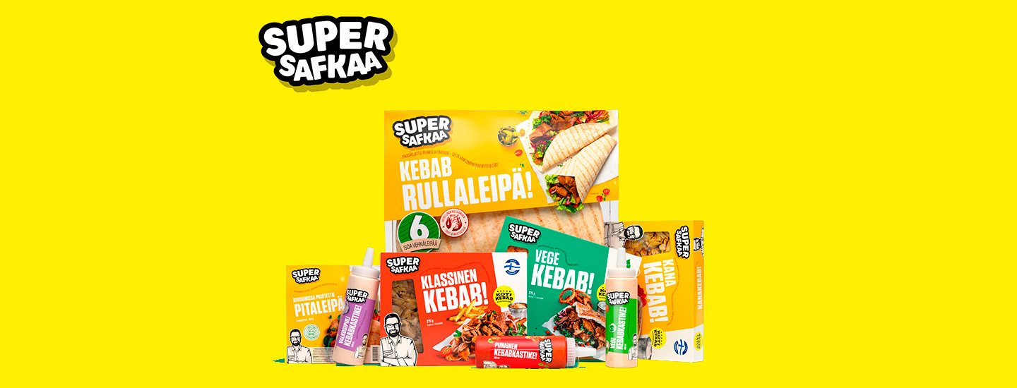Tutustu uuteen Super Safkaa -tuotesarjaan