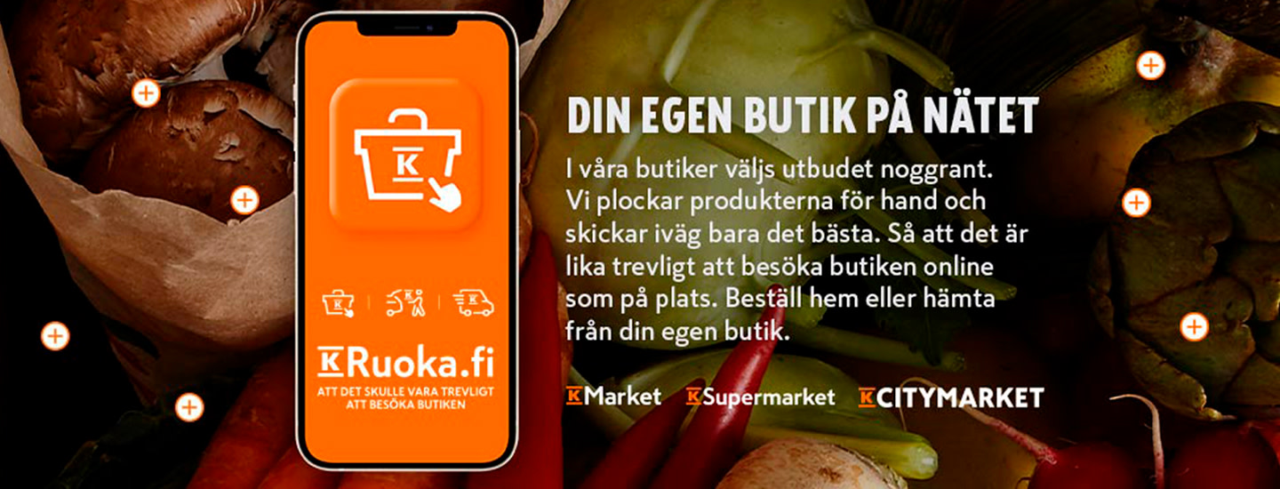 Köpmannen betjänar även på nätet