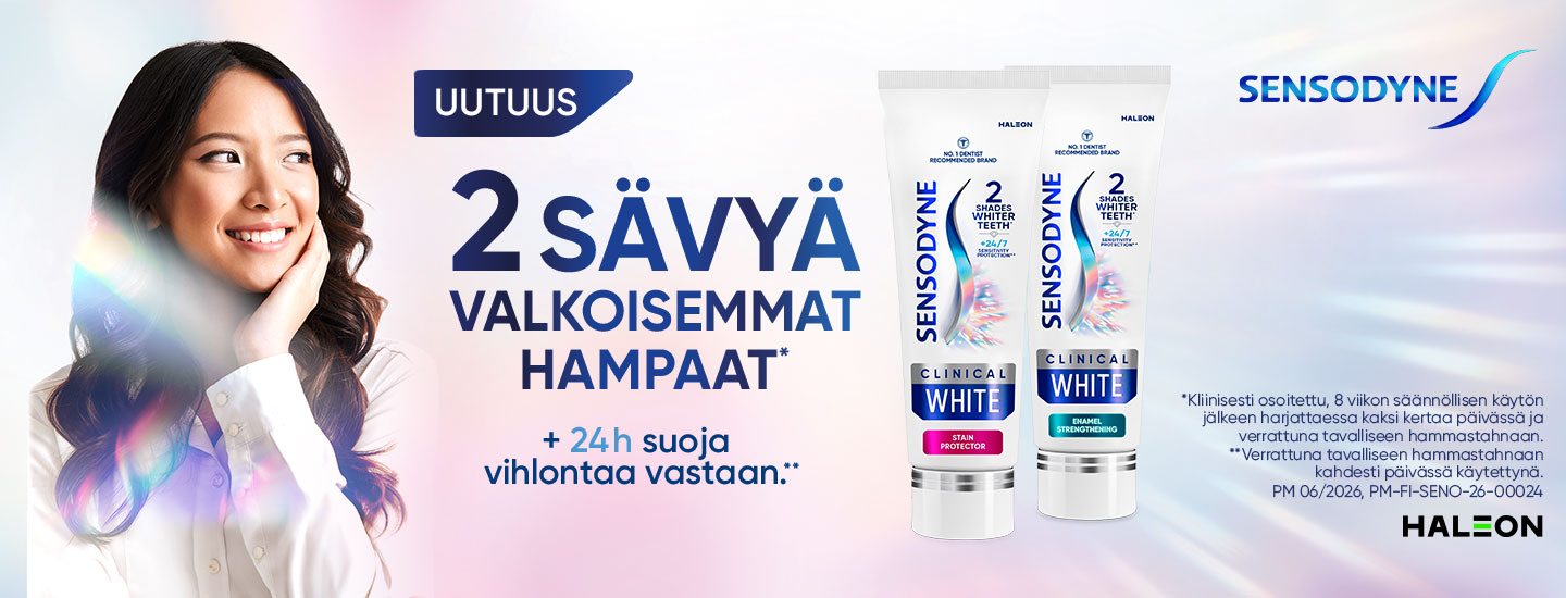 Sensodyne uutuudet