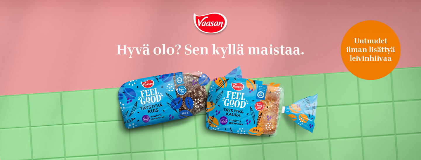 Vaasan Feel Good – Hyvä olo on täällä